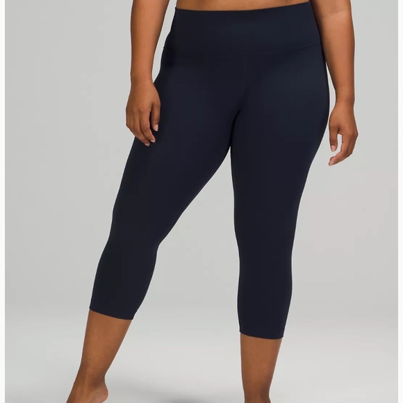 Lululemon align leggings in navy size 6, 21” - Picture 2 of 4